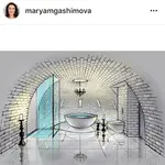 Інтэр'ер ваннага пакоя малюнак