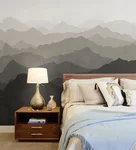 Mountains In The Bedroom Interior