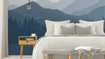 Mountains In The Bedroom Interior