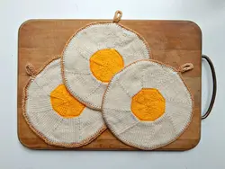 Potholders Дар Дохили Ошхона