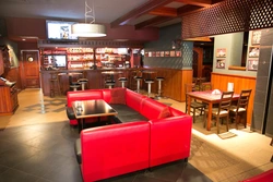 Kitchens in the interior plaza