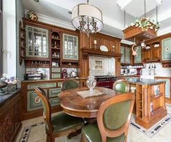Kitchen interior in English