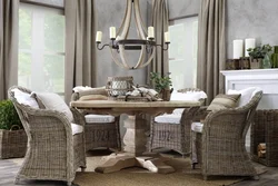 Chairs in the bedroom interior