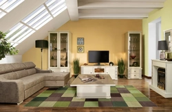 Pinskdrev living room in the interior