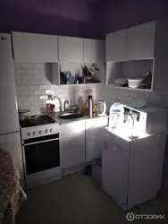 Bianca kitchen in the interior