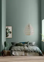 Yataq otağının interyerində tikkurila