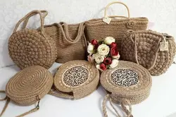 Jute in the kitchen interior