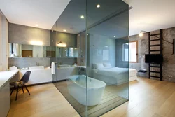 Transparent Bathtubs In The Interior