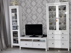 İnteryerdə Hemnes qonaq otağı