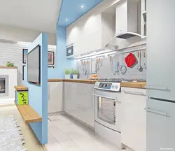 Geometry in the kitchen interior