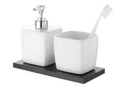 Dispensers In The Bathroom Interior