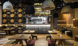 Gruzin Restoranlarining Interyerlari