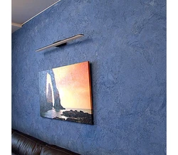 Grotto in the living room interior