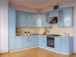 Grand kitchen in the interior