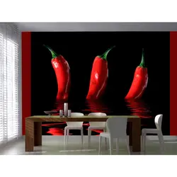 Pepper in the kitchen interior