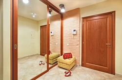 Red Hallway In The Interior