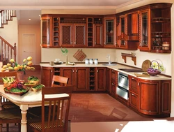 Kitchen interior in Belarus