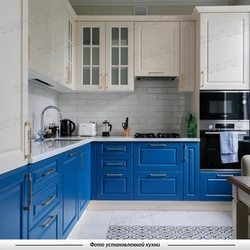 Ral 9001 in the kitchen interior