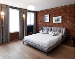 Red Brick In The Bedroom Interior