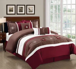 Кат burgundy дар дохили хоб