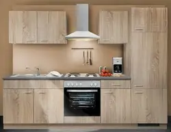 Kitchen light oak in the interior