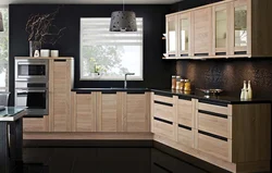 Kitchen light oak in the interior