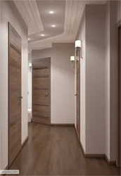 Bej qapılı koridor daxili