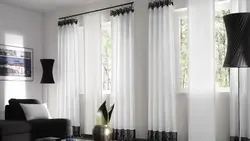 Black cornice in the living room interior