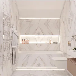 Monte Tiberio in the bathroom interior