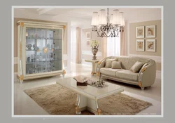 Furniture for a classic living room interior