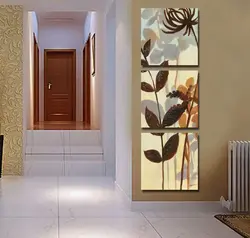 Paintings for interior vertical hallway