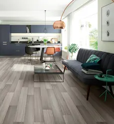Mətbəx Oturma Otağının Içərisində Linoleum