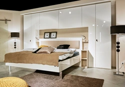 Wall Cabinets In The Bedroom Interior