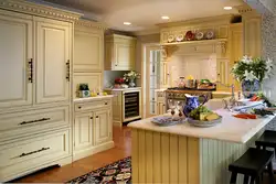 Kitchen interior items in English