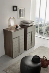 White Chest Of Drawers In The Hallway Interior