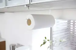 Paper towels in the kitchen interior