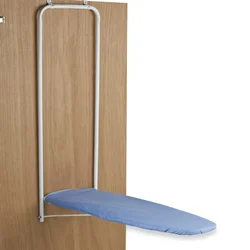 Ironing board in the bedroom interior