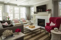 Living Room With Armchairs Interior Design