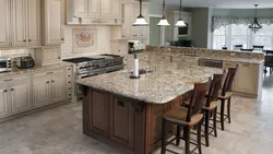 Paladin countertop in the kitchen interior