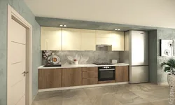 Kitchen color truffle in the interior