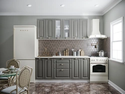 Kitchen color truffle in the interior