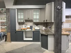 Kitchen color truffle in the interior
