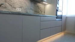 Color 7032 in the kitchen interior