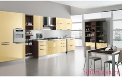 Color 7032 in the kitchen interior