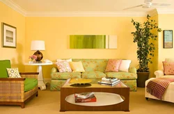 Pistachio Sofa In The Living Room Interior