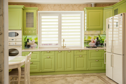 Pistachio Provence Kitchen In The Interior