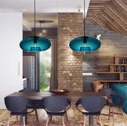 Mətbəx Interyerində Loft Çilçıraq