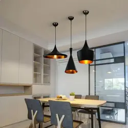 Mətbəx Interyerində Loft Çilçıraq