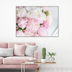 Ранг кардани peonies дар дохили ҳуҷраи меҳмонхона