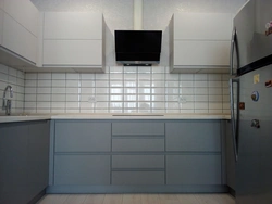 Ral 7036 in the kitchen interior